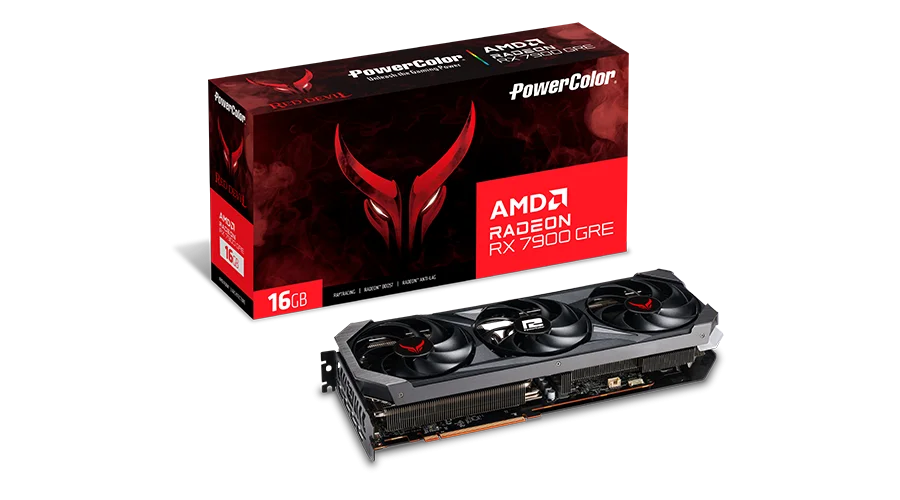 PowerColor Red Devil AMD Radeon RX 7900 GRE de 16 GB GDDR6